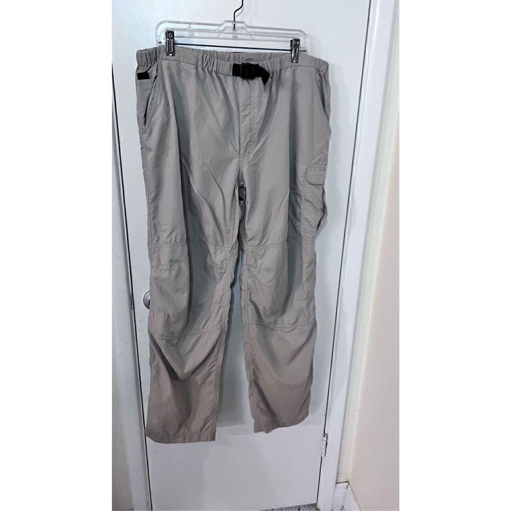 NORTHFACE KAHKI CARGO PANTS WOMENS SIZE L